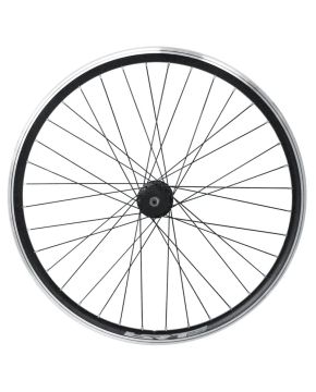 Ruota Anteriore Bici 27,5 x 1,75 Canale 21 mm Mozzo su Sfere Nero