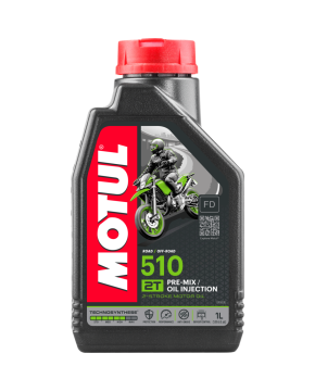 1 LITRO OLIO MIX 2T 510 SEMISINTETICO PER SCOOTER ATV MOTUL 104028