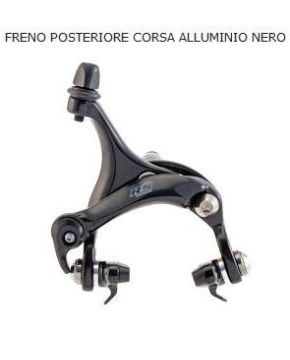 freno corsa alluminio posteriore nero