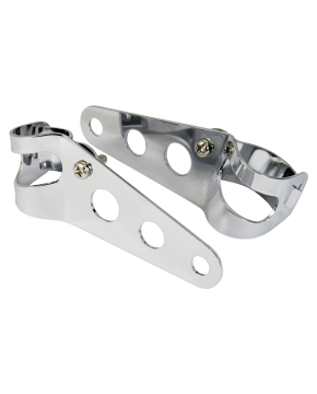 staffe portafaro moto cromate