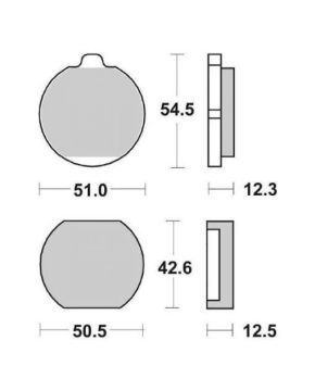 Pastiglie Freno in Carbonio Ferodo FDB132P Platinum 43082-1001, 43082-1005