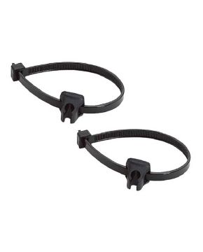 Adattatore con fascetta al telaio per guaina impianti freno a disco - 2pz