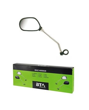 Specchio bici sinistro con catarifrangente