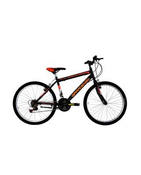ciclo 24 mtb uomo 18 girardengo nero/aran