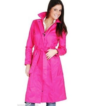 trench julia donna fuxia taglia 44 traspirante