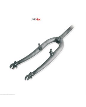 forcella bici 28 country d.22 grezza 230mm