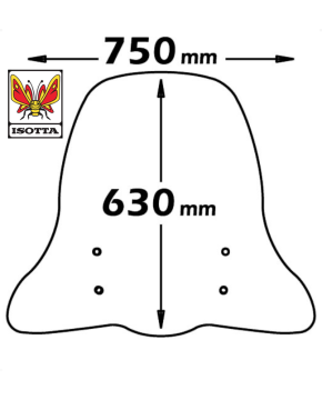 parabrezza beverly 125 250
