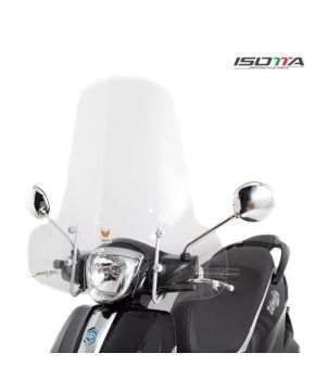 Parabrezza paravento Liberty rst i-get 50-125-150 con attacchi ISOTTA CLS4192
