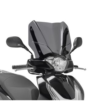 cupolino parabrezza basso fumè honda sh 125i 150i abs (12-16) givi d1128s