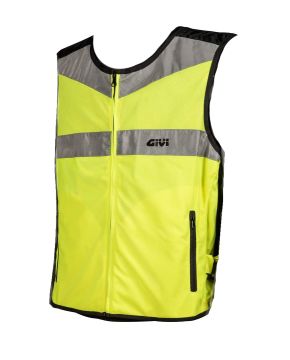 Gilet ad alta visibilità con bande riflettenti