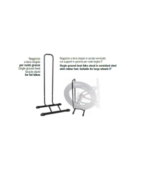 portabici da pavimento esposizione per Fat Bike
