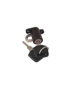 gancio portacasco con chiave