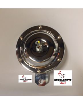 claxon moto universale 12v cromato
