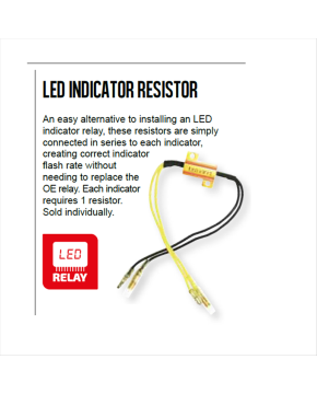 resistenza x frecce a leds 25 watt 60hm