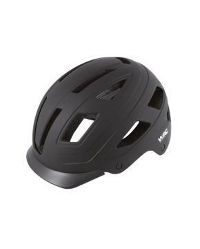Casco bici City Taglia S-M (55-58cm) per adulto - Nero opaco