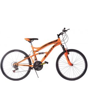 bici 24 hogan biammortizzata 18 velocità arancione