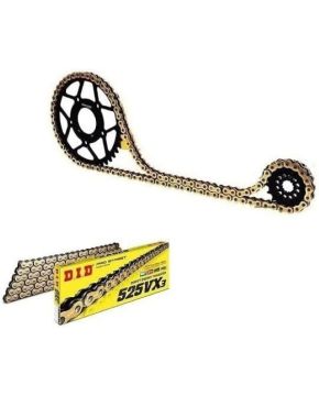 Kit catena corona pignone JT DID 525VX3 15-48-118 HONDA XL 650 V TRANSALP 01-06
