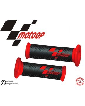 Manopole sportive moto GP Nero & Rosso